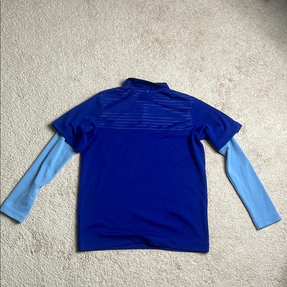 Nike Men's Blue Long Sleeve Shirt - Picture 7 of 7